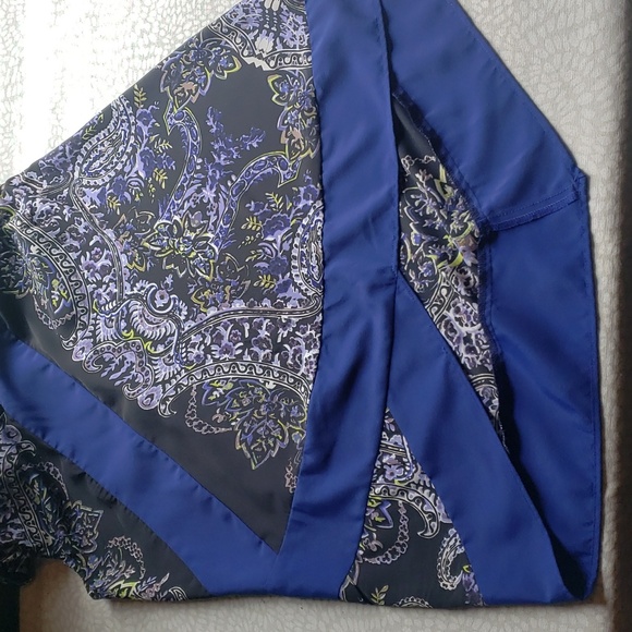 Asymmetrical Sleeveless Blouse by Joan Vass Size S - Picture 10 of 14